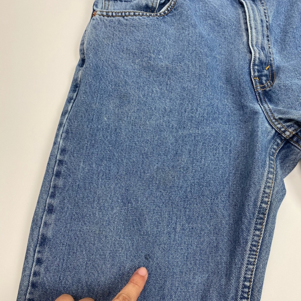 Vintage Levis 505 Mens Denim Jeans W36  L30 Distressed by Real Life Straight Leg - Picture 7 of 15